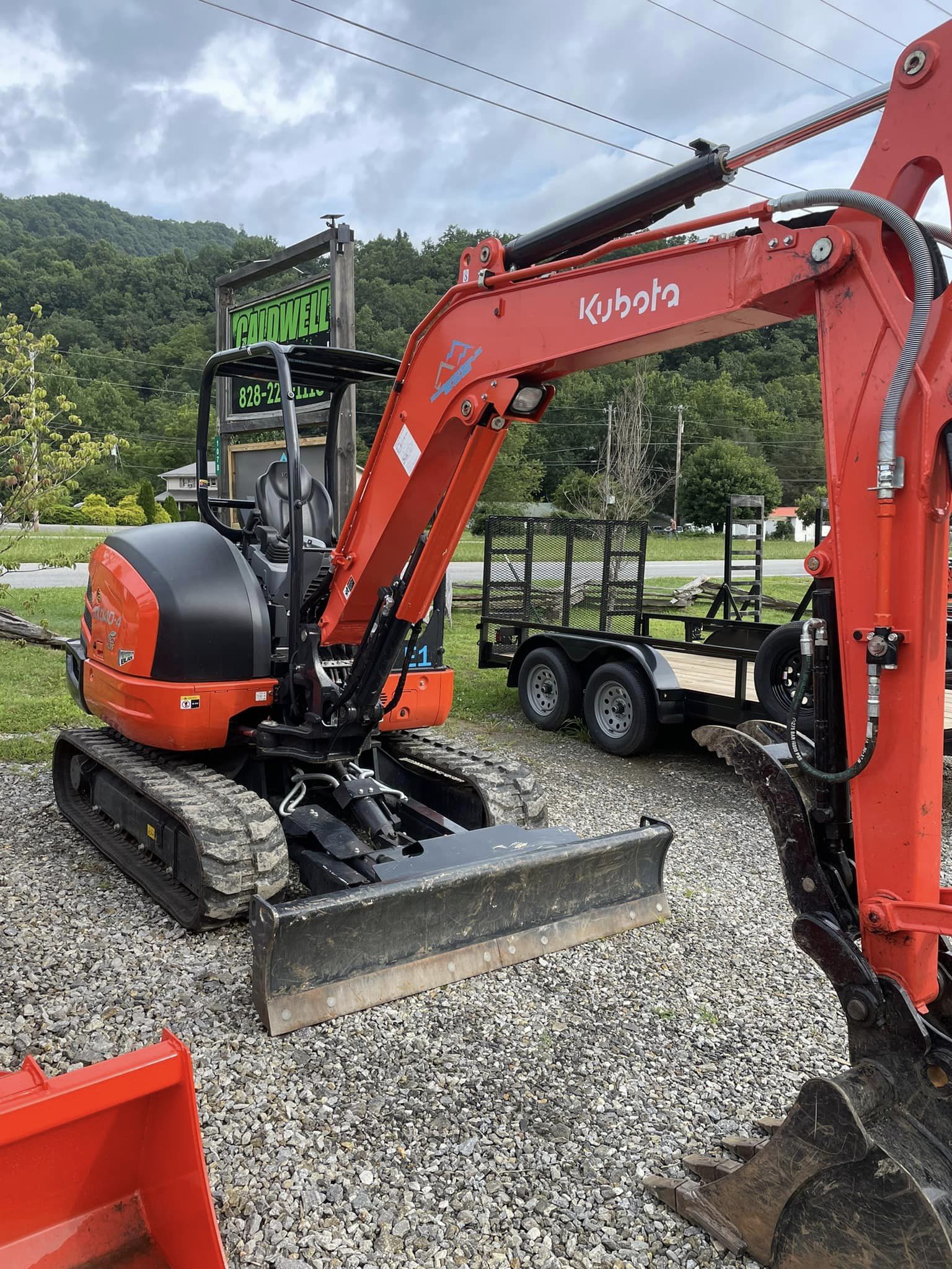 Rent the Kubota KX040Excavator J Creek Equipment Rental, LLC