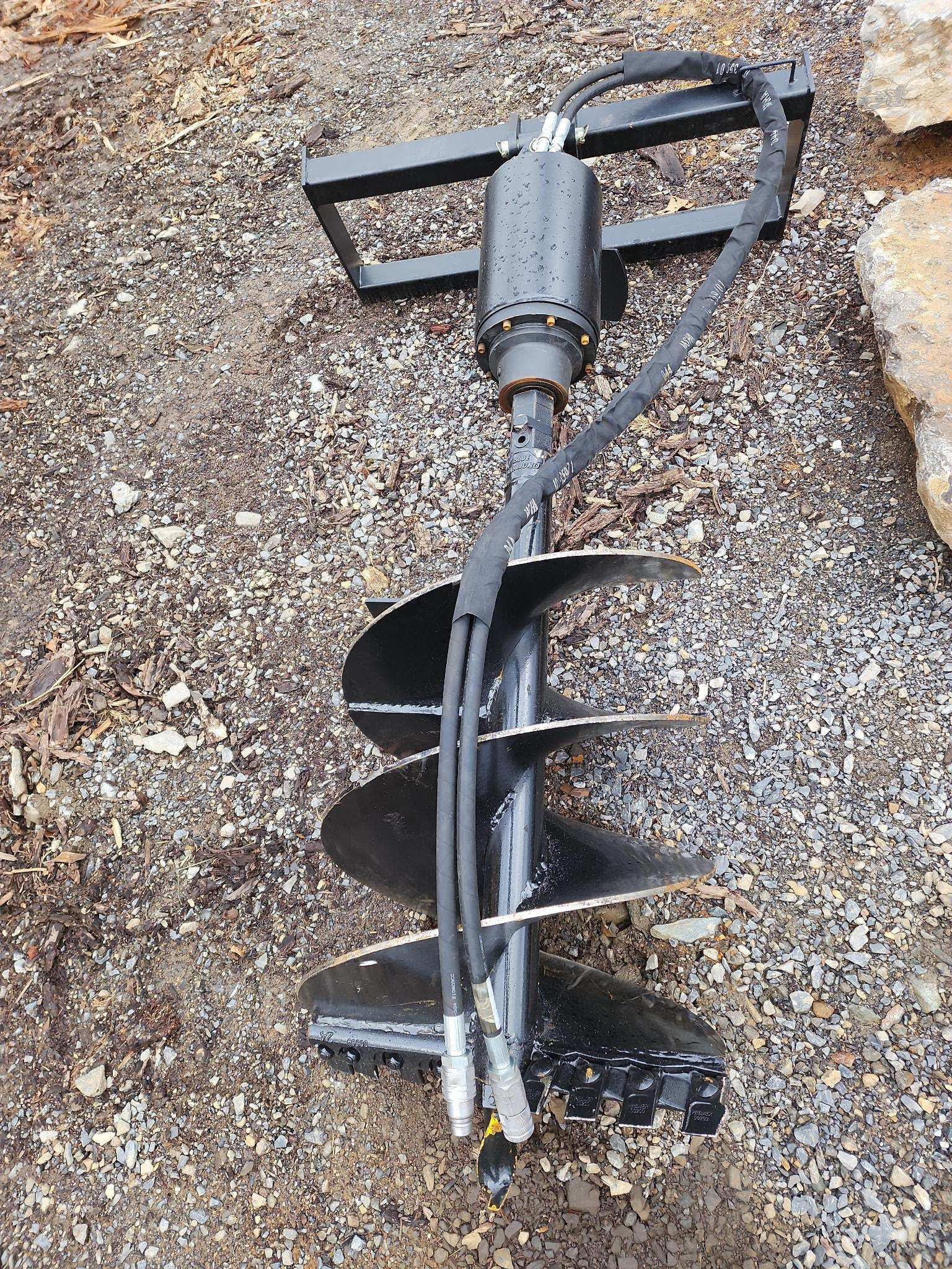 Rent the Blue Diamond 24" auger AddOn J Creek Equipment Rental, LLC
