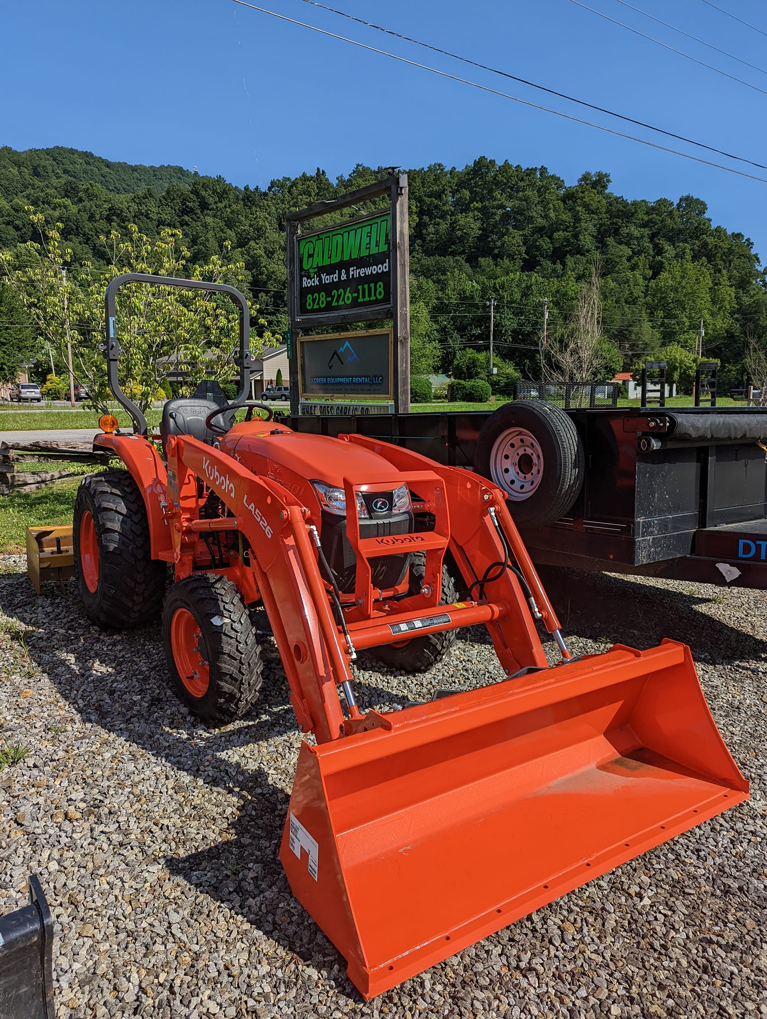 Rent the Kubota L3301Tractor J Creek Equipment Rental, LLC